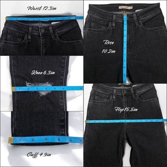 Levi's 721 High-Rise Skinny Jeans(A049)-Size 25 for Women - Picture 9 of 10